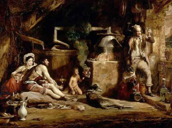 The Irish Whiskey Still, 1840 - view 1