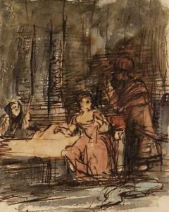 After Rembrandt by Sir David Wilkie