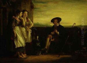 A Scene from the Gentle Shepherd, c.1823 by Sir David Wilkie