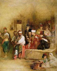 A Tartar Messenger Narrating the News of the Victory of St. Jean DAcre, 1840