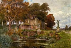 Versunkene Pracht I (schlosspark In Murstetten) by Hugo Darnaut