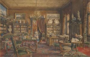 L""erudit Dans Son Interieur by Hugo Darnaut