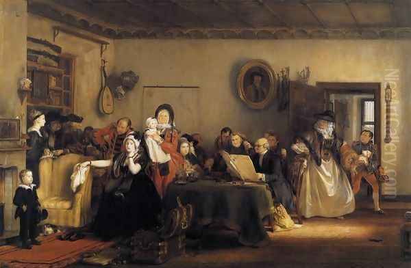 Reading the Will 1820 - view 1
