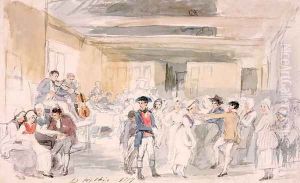 Study for Penny Wedding, 1817 by Sir David Wilkie