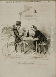 Associazione In Accomandita Per Lo Sfruttamento Dell'umanita by Honore Daumier