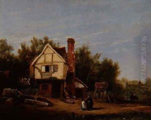 Landscape with Cottages by Sir David Wilkie