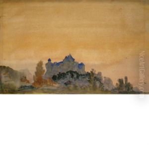 Chateau At Sunset