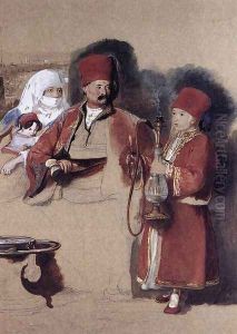 Sotiri, Dragoman of Mr Colquhoun 1840 by Sir David Wilkie