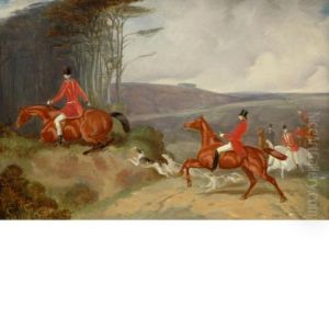 Hunting Scenes by Richard Barrett Davis