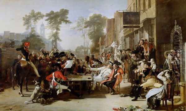 The Chelsea Pensioners Reading the Waterloo Dispatch, 1822 - view 1