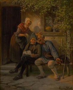 La Bonne Nouvelle by Eugene Francois De Block