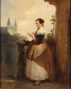 The Letter by Eugene Francois De Block