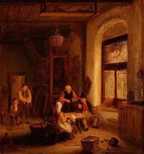 Interior with Figures by a Window
