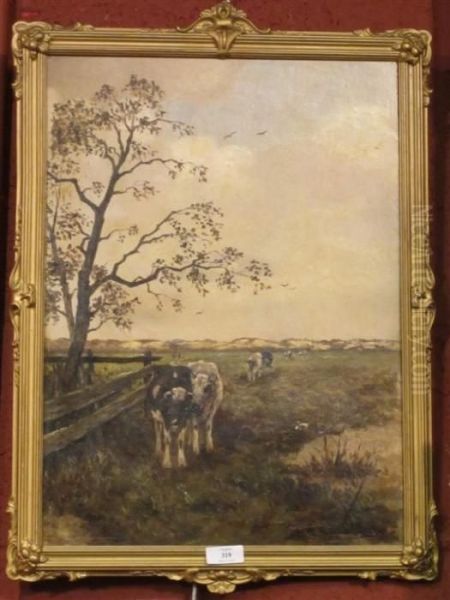 Cattle In A Landscape - view 1
