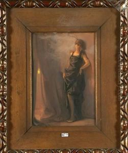 Elegante Derriere Le Rideau by Jan Frans De Boever