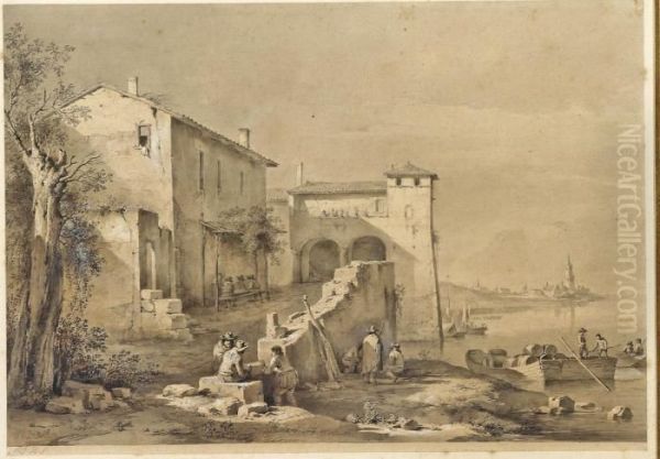 La Douane A Rome - view 1