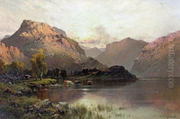 Sunrise Loch Na-gar - view 1