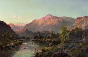 Sunset On A Trout Stream Near Callander