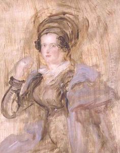 Portrait of Maria, Lady Chalcott by Sir David Wilkie