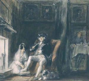 The Disabled Commodore in his Retirement, 1830 by Sir David Wilkie