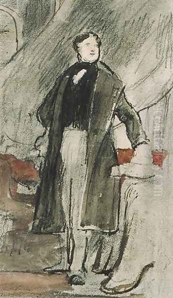 Study for Portrait of Daniel OConnell M.P. (1775-1847) - view 1