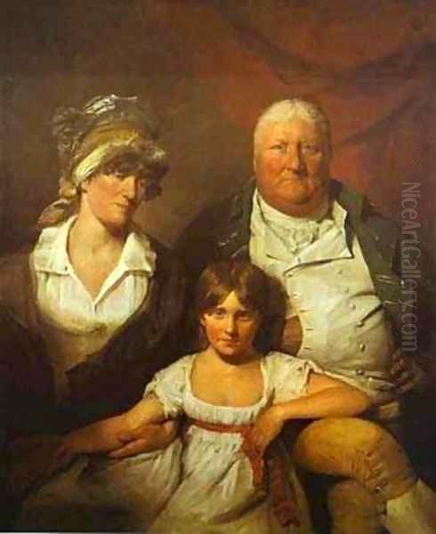 William Chalmers Bethune His Wife Isabella Morison And Their Daughter Isabella 1804 - view 1