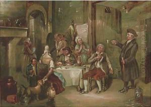 The unwelcome visitor by Sir David Wilkie