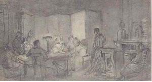 Card players by Sir David Wilkie