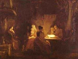 The Cotters Saturday Night 1837 by Sir David Wilkie