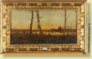 Paysage Anime Au Crepuscule