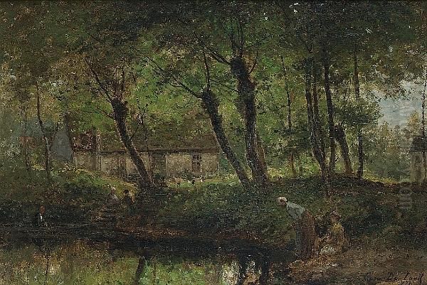 Near Fontainebleau - view 1