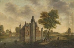 Vue D'un Chateau En Belgique