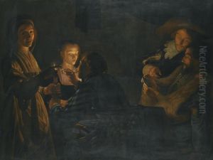 The Card Players by Adam de Coster