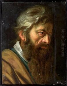 Portrait D'homme Barbu