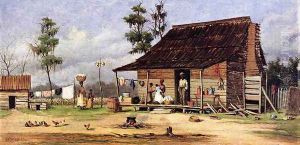 Cabin Scene II by William Aiken Walker