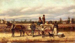 Noon Day Pause in the Cotton Field by William Aiken Walker