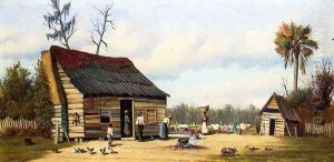 Cabin Scene III by William Aiken Walker