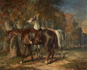 Les Chevaux Dans L'allee Les Chevaux Dans L'allee