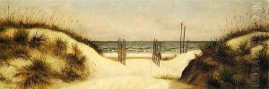 Beach at Ponce Park, Florida by William Aiken Walker