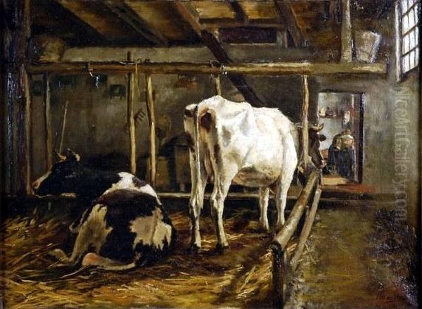 [vaches Dans L'etable] - view 1
