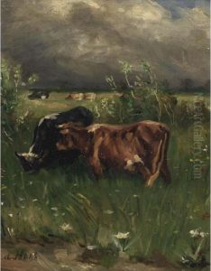 Cows In A Landscape