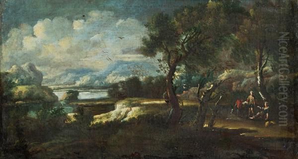 Landschaft Mit Rastenden Figuren - view 1