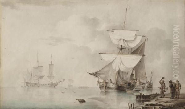 A Last Salutation To The Fleet - view 1