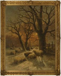 Luminous Landscape With Sheep