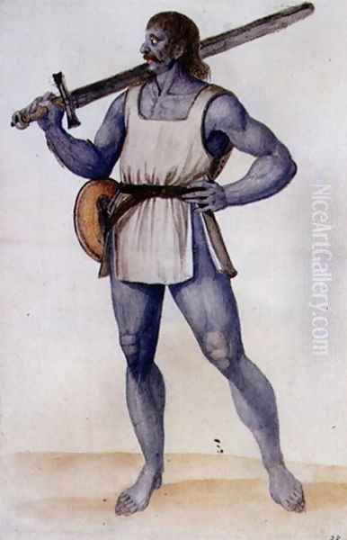 Ancient British Man - view 1