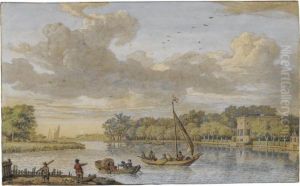 View Of Spaarenhout, Near Haarlem