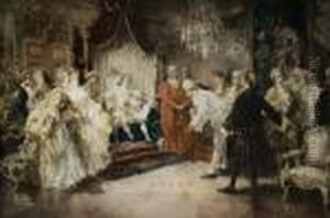La Recepcion by Vicente Garcia de Paredes