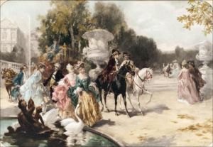 Sunday In The Park by Vicente Garcia de Paredes