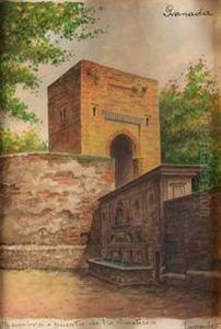 Alhambra - Puerta De La Justicia by Vicente Garcia de Paredes
