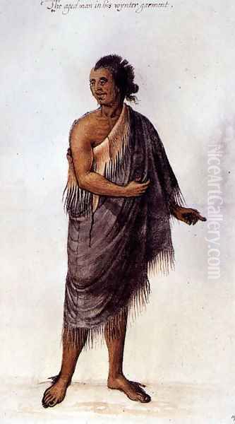 Old Indian Man - view 1